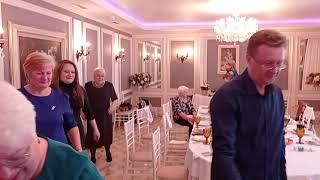 Юбилей 75 лет. Танцуем ламбаду. Тамада баянист Михаил Долгушев.