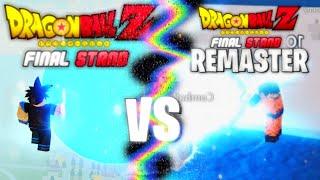 ¡DBZ FINAL STAND vs DBZ FS REMASTER! | ¿Ha mejorado realmente? [Gaucho Flow RZ]