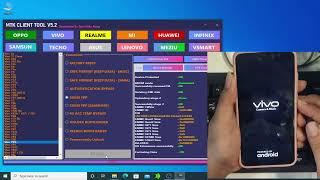 Mtk Client Tool V5.2 Just One Click Remove Screen Lock and Frp  Vivo Y91i (1820) Done