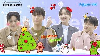 Decorate Christmas Trees with the Cast of "Check in Hanyang"! 🩵 | Viki