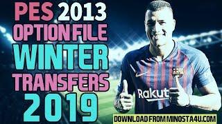 PES 2013 - Winter Transfers Option File 02/01/2019 - Download