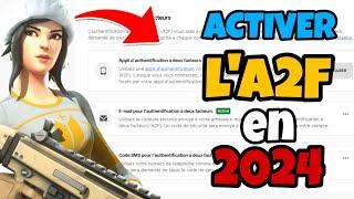 |Tuto FR| Comment activer FACILEMENT l'A2F sur Fortnite en 2024 ?