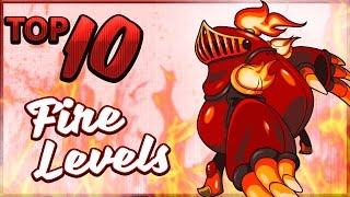 Top 10 Best Fire/Lava Levels In Gaming - snomaN Gaming