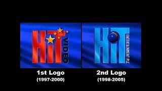 Hit Video & Hit Entertainment - Logo Comparison (1997-2005)