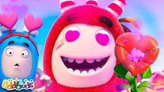 Valentine Flower | 1 Hour of Oddbods Full Episodes