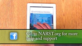 NARST 2015 iBooks eProgram How-to