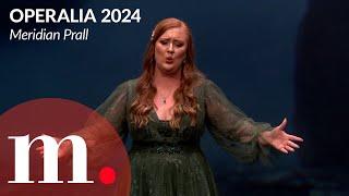 Meridian Prall (3rd prize) at Operalia, the World Opera Competition 2024