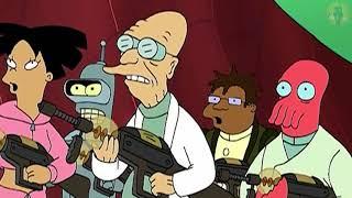 Futurama Journey into Fry's body!