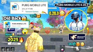 Pubg Lite Old 0.28.0 Back Update 2024 | Pubg Mobile Lite Old is Back 0.28.0 New Update 2024 