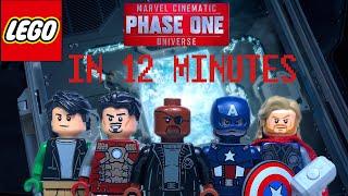 MCU: PHASE ONE recapped in 12 Minutes [LEGO STOPMOTION ANIMATION] The Infinity Saga part one