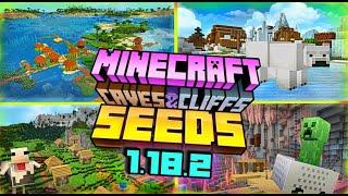 Top 10 survival seeds for minecraft 1.18.2 | Minecraft seeds 1.18 best seeds