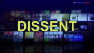 News Words: Dissent