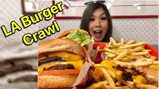 Eating only BURGERS for 24 hours in LA!