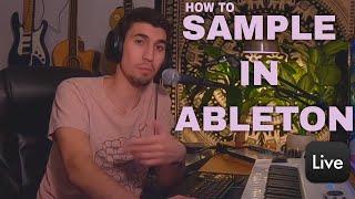 How to Sample in Ableton Live 10 Using Stock Plugins                      #sample #ableton #tutorial