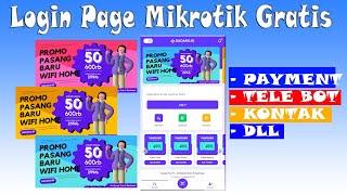 login page hotspot mikrotik - design By Badaro.id