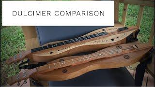 Comparing 2 different Folkcraft Dulcimer models with sound samples