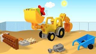 LEGO DUPLO Truck Construction and Train Product Animation Films Compilation