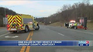 Man killed in two-vehicle crash in Greenup County