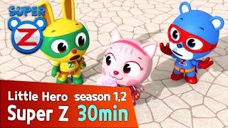 [Super Z 1,2] Little Hero Super Z l 30min Play l Korea BBQ TOY PLAY! l