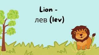 Learn Animals in Russian / Russian for kids and adults. Russian for beginners. Russian vocabulary