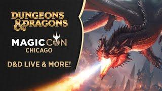 D&D at Magic Con | D&D Live Baldur's Gate and More