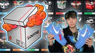 $1400 Lootie Mystery Box Opening! - Pulled OFF-WHITE Air Force 1's 