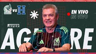 EN VIVO : Conferencia  y ENTRENAMIENTO de Javier Aguirre previo al México vs Honduras | TUDN