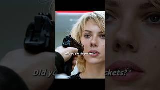 Lucy Freezes Armed Squad & Sends All Guns to the Ceiling  | Hospital Scene | Lucy (2014)
