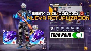  CONFIGURACION COMPLETA para *FREE FIRE* + SENSIBILIDAD PERFECTA  NUEVA ACTUALIZACION 2024 