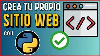 Crea tu Primera Página Web con Python 3 | Sitio Web con HTML, CSS y JavaScript 