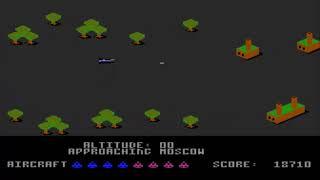 Raid Over Moscow Atari Longplay / Full Playthrough / Walkthrough