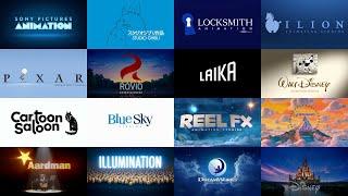 Best Animation Studios Logos(Paramount Animation/Ghibli/Locksmith Animation/Illumination etc.)