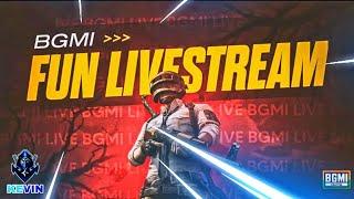 BGMI FUN LIVE STREAM || KEVIN GAMING OP IS LIVE || #bgmi #livestream #pubg