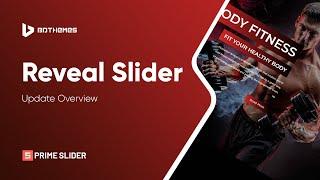 How to Use Reveal Slider Pro widget to create amazing slider | Prime Slider