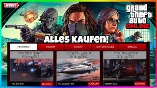 Neues WINTER DLC Update in GTA 5 ONLINE ist da! Wir KAUFEN ALLES vom Agents of Sabotage Update GTA 5