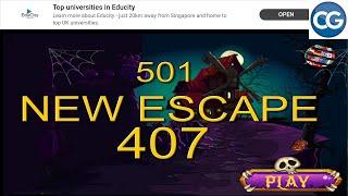 [Walkthrough] Classic Door Escape level 407 - 501 Room escape 407 - Complete Game