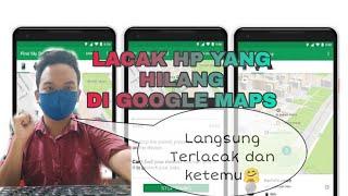 Langsung Terlacak | Cara melacak Hp yang hilang di android | ketemu lokasi lacak Hp hilang..