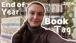 End Of Year Book Tag | 2024 Reading Wrap Up & Highlights!