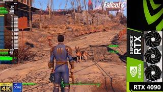 Fallout 4 Next Gen Update, HD Texture Pack, Ultra Settings 4K | RTX 4090 | i9 14900KS