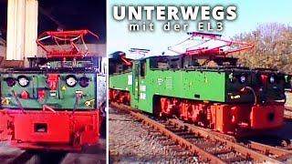 E-Lok EL3 fährt beim Verein Kohlebahnen in Meuselwitz