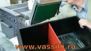 Запайка лотков с помощью VASSILII 340