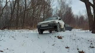 Оффроуд где??? Обкатка Nissan Sunny 4wd и квадро резины на Tayota Starlet FF привод с самоблоком