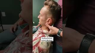 Teaching Gonstead cervical Adjustment