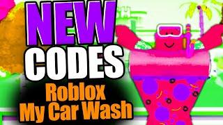 My Car Wash CODES - ROBLOX 2023