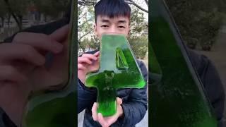 4 number ice jelly candys  || Food video || #shorts #tiktok