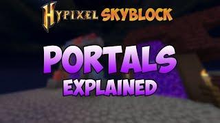 Portals explained in Hypixel Skyblock