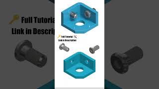 Bracket Modelling | Autodesk Inventor | 2025 #3dprinting #autodeskinventor #cad #mechanic