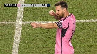 Messi vs New England Revolution | CRAZY HAT TRICK