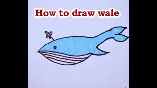 How to Draw ️ Whale | #DrawingTV