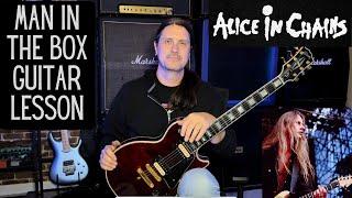 How To Play Man In The Box - Guitar Lesson - Alice In Chains - Jerry Cantrell